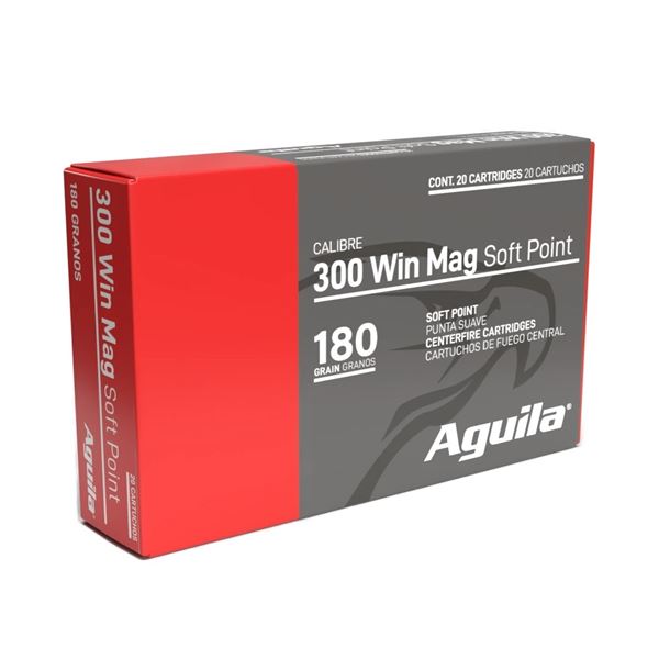 TXAT LLC- AGUILA: 1x Case of Aguila Hunting Ammo in .300 Win Mag 180GR