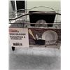 Image 2 : Home Basics Dish Drainer Rack with Utensil Holder