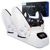 Image 1 : Orzly Universal Duo-Charge Dock for Controllers – Pearl White Edition