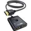 Image 1 : Warrrky 4K 60Hz HDMI Bidirectional Video Switch With HDR and HDCP 2.2
