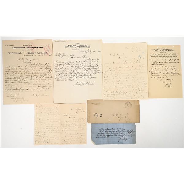 Alpine County Letterheads, 6