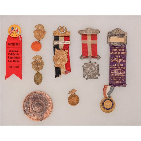 California Ribbons & Medal (9) [186317]