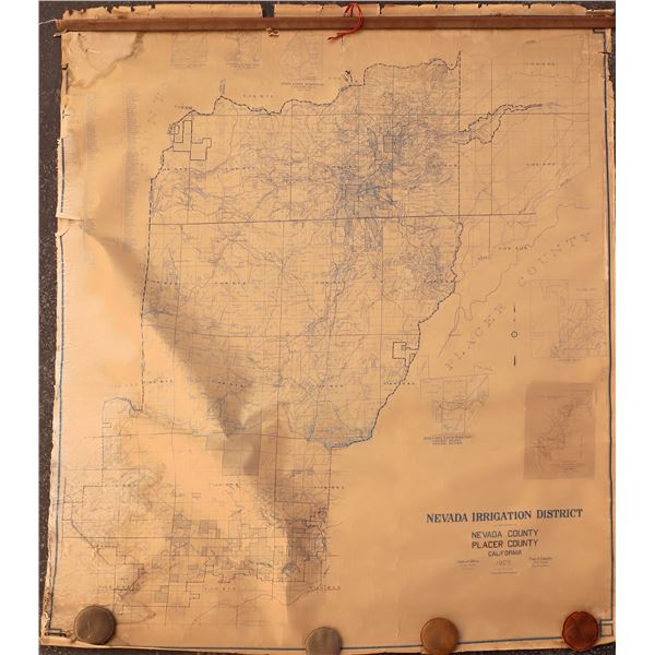 Nevada Irrigation District Map, 1926 [176466]