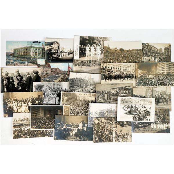 Parade/Festival San Francisco Postcards w/RPPCs 1909-14 (23) [185992]