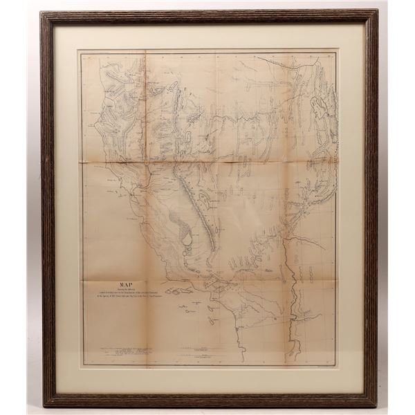 Early California Map c1856 [179290]