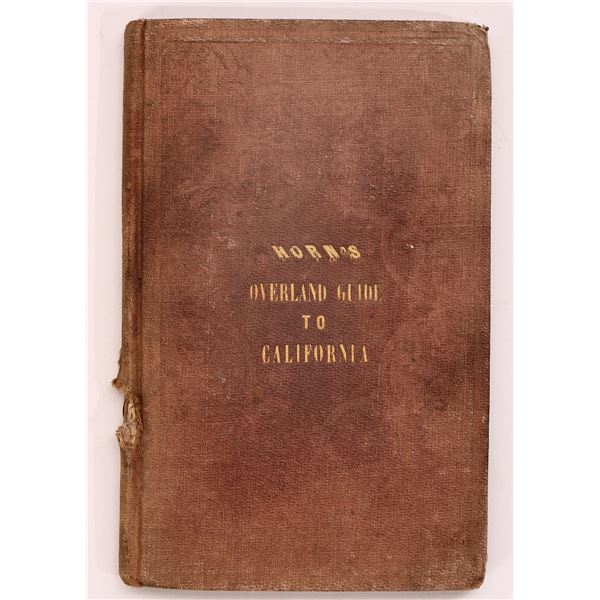 Horn's Overland Guide to California, 1852 [182967]