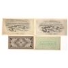 Image 2 : World's Columbian Exposition Special Tickets (4) [193395]