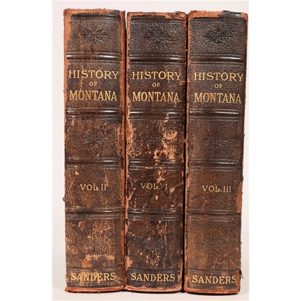 History of Montana, 3 Vols., 1913 [181193]