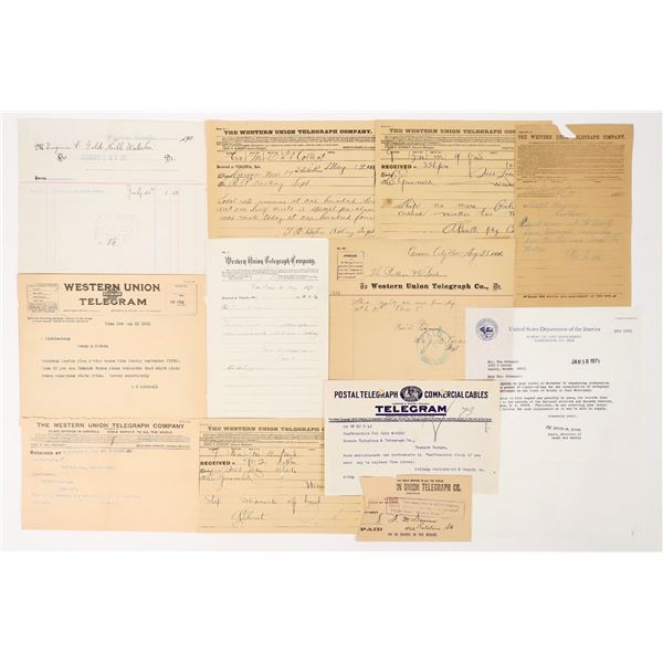 Nevada Western Union Telegraph Collection, c. 1870-1971, 9