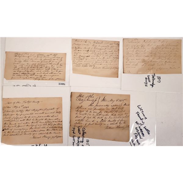 Wolf Scalp Authorization Letters (5) [187320]