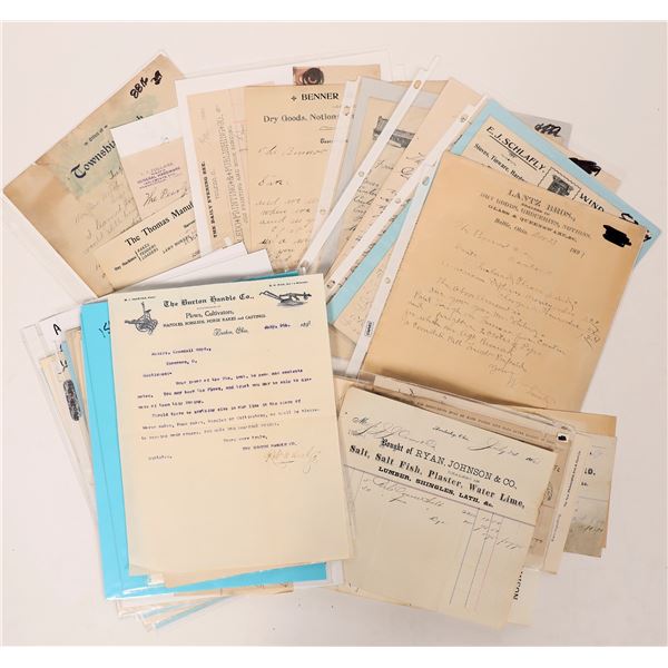 Ohio Billhead/Letterheads Small Town Collection [180970]