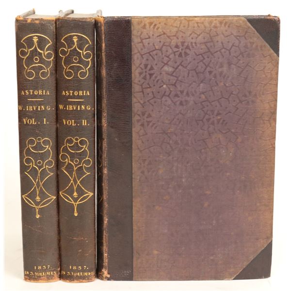 Astoria Vol. I II & III Washington Irving [182824]