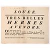 Image 1 : Village Auction Advertisement 1782 [183035]