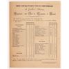 Image 1 : French Wine List Dated 1828 [183049]