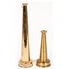 Image 1 : Two Brass Fire Nozzles [183536]
