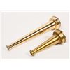 Image 2 : Two Brass Fire Nozzles [183536]