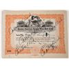 Image 1 : Harry Frazee Signed Sox Stock Certificate [191774]