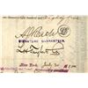 Image 2 : HOF- Pioneer Baseballer A. J. Reach Signed RR Stock [182344]