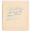 Image 1 : HOF Arky Vaughan & Friends Autograph Cut [182062]