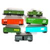 Image 1 : Burlington Northern EMD F9 HO diesel #9710 W/Rolling Stock [185712]