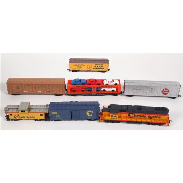Lionel O Gauge Chessie System GP38 Deisel and Rolling Stock [193983]