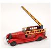 Image 1 : Marx Wind Up VFD Ladder Truck Pressed Steel. [183532]