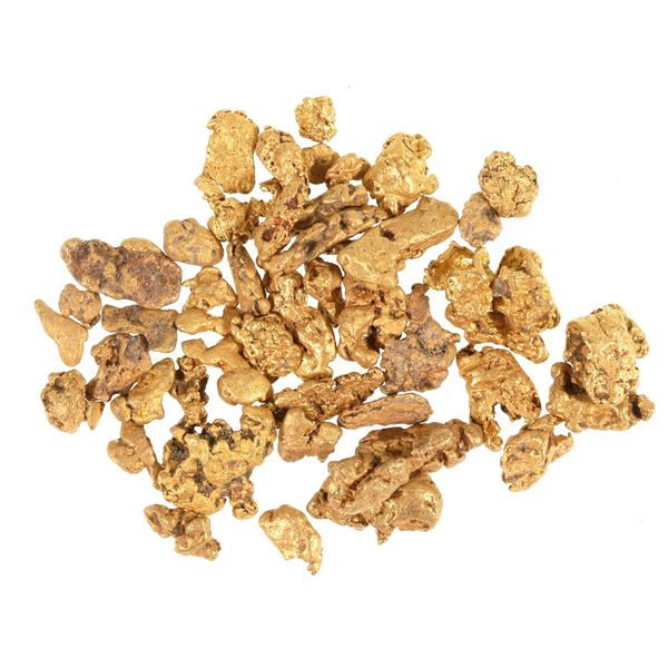 Mazurka Canyon Placer Gold, 6.49 Grams, Inyo County, California [193107]