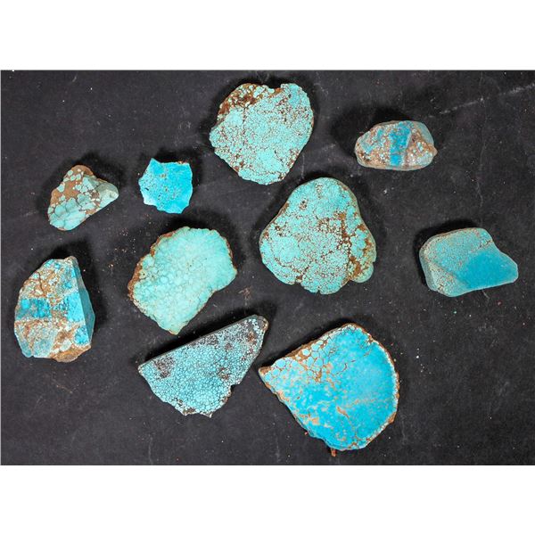 High Grade Spiderweb Turquoise, No. 8 Mine of Nevada [194038]