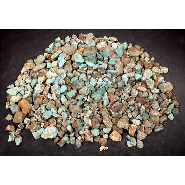 Rough Turquoise, Cut, No. 8 Mine of Nevada [193900]
