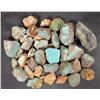 Image 1 : Rough Turquoise, Cut, No. 8 Mine of Nevada [193912]