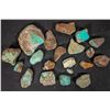 Image 2 : Rough Turquoise, Polishing Tests, No. 8 Mine of Nevada [194047]