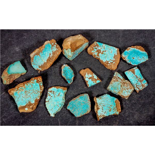 Spiderweb Turquoise Slabs, No. 8 Mine of Nevada [194032]