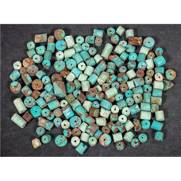 Turquoise Beads, No. 8 Mine of Nevada [194016]