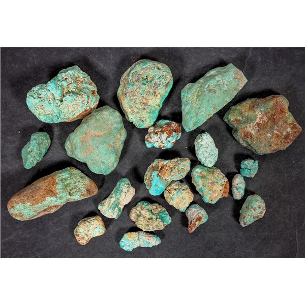 Turquoise Nuggets, Hand Selected, No. 8 Mine of Nevada [194015]