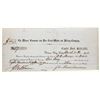 Image 1 : Miners Consumnes & Deer Creek Water & Mining Co. Promissory Note, Prairie City  1854 [193632]