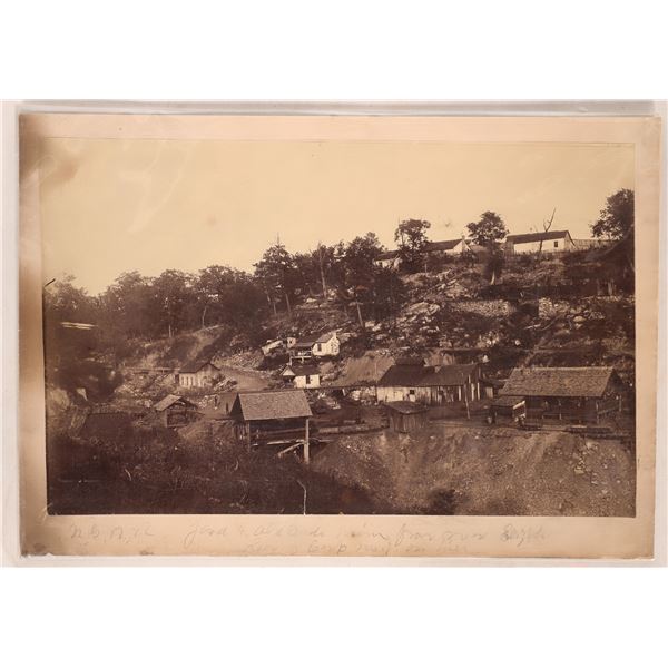 Dade Coal Mine Albumen Photo, c. 1875-80, Ellijay, Georgia [178977]