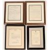 Image 1 : Goldfield Notable Broke/Lawyer Framed Letters, 4 [181843]