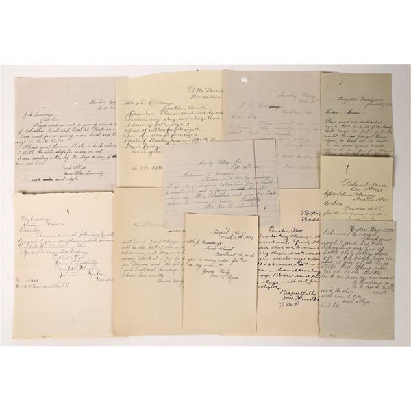 Nye County Mining Camp Letterheads, c. 1903-04, 11