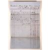 Image 2 : Rare Almaden Quicksilver Receipt for Sharon, Comstock & Austin Mines, by CJ Brenham [192878]