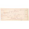 Image 1 : V&T Railroad Receipt Signed by Emanuel Penrod, One of the Original Comstock Discoverers, 1872 [16448
