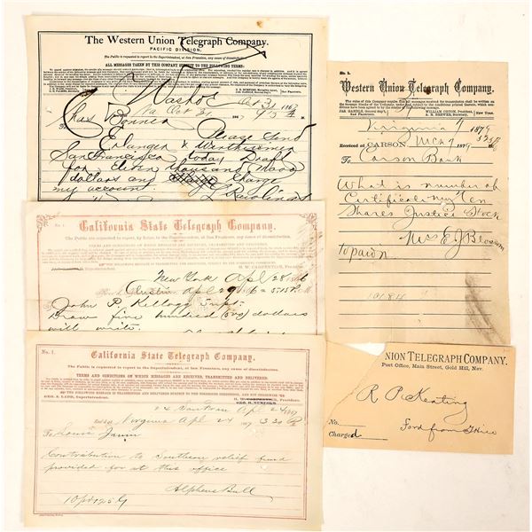 Comstock Telegraph Trio w/ Alpheus Bull Signature
