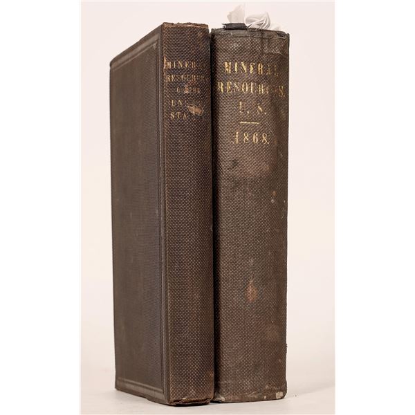 Browne, Mineral Resources West of  Rocky Mtns (and East of RM), 1867, 1868 [181672]