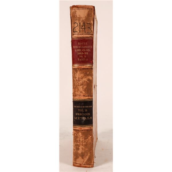 Statistics and Technology of the Precious Metals, 1885 [181871]