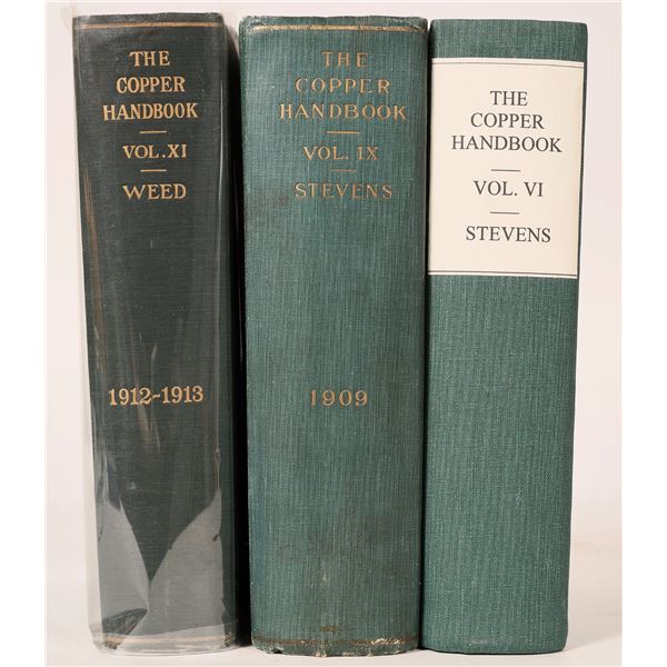 Copper Handbook, 3 Vols., 1906-1913 [182044]