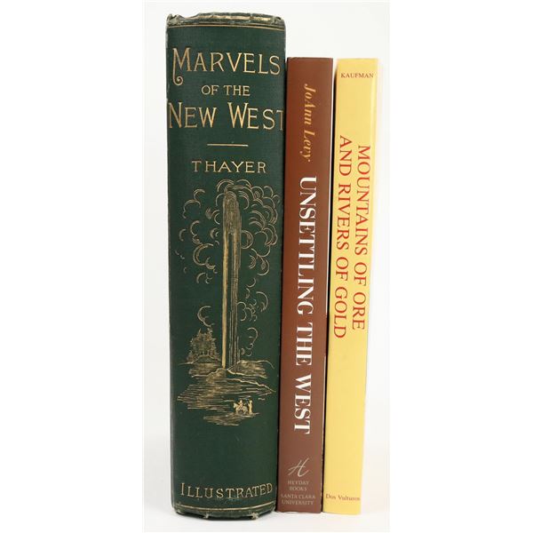 MINING & WESTERN HISTORY BOOKS (3) [187834]