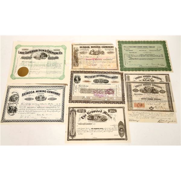 Michigan Mining Stocks [193747]