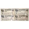 Image 1 : Yellow Jacket Silver Stocks, 4 Better, 1883-98 [193929]
