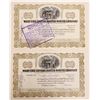 Image 1 : West End Cons Mines Stock Pair Signed by Borax Smith [182128]