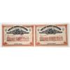 Image 1 : Otto Mears Signed Stock Pair, 1892 [193564]