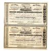 Image 1 : Oregon Steam Navigation Stocks, 2 [190989]